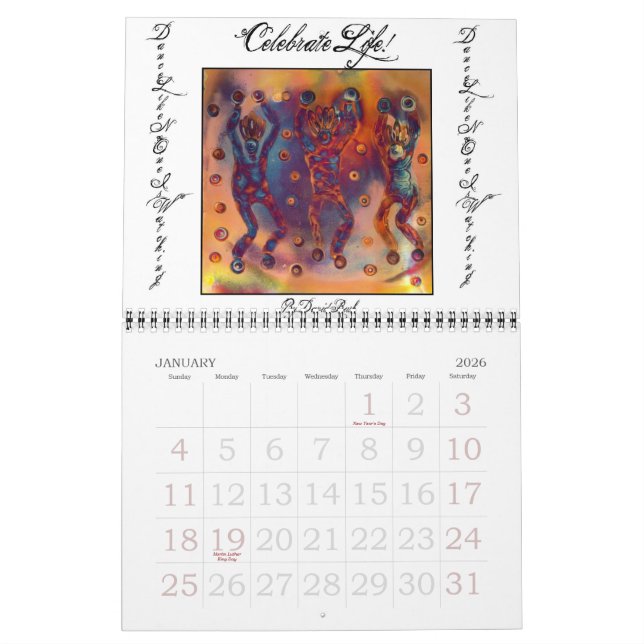 Celebrar o calendário da vida (Jan 2026)