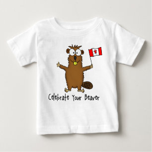 Celebrar Sua Camisa De Criança De Beaver