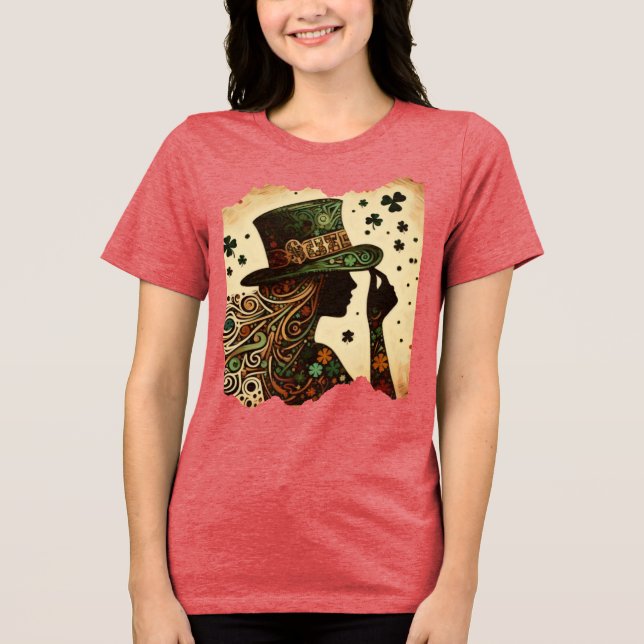 Celebrate with the T-shirt: Irish fortune on St. P (Frente)