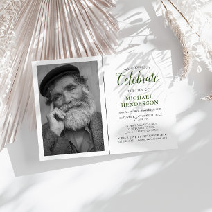 Celebre a Vida De Convite de Funeral e Memória