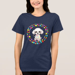 Celebre o Dia do Ponto com o meu Poodle de Xícara