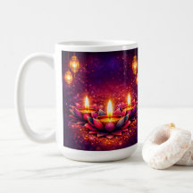 Celebre o Festival Diwali, Caneca de Café