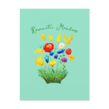 Célébrons ensemble - Convite Floral Vintage