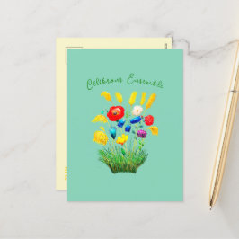 Célébrons ensemble - Convite Floral Vintage