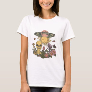 Celestiais Sol Vintage e Camiseta Divertida de Ali