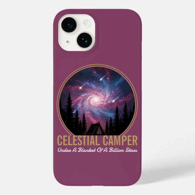 Celestial Camper Galaxy Night Scene (Verso)