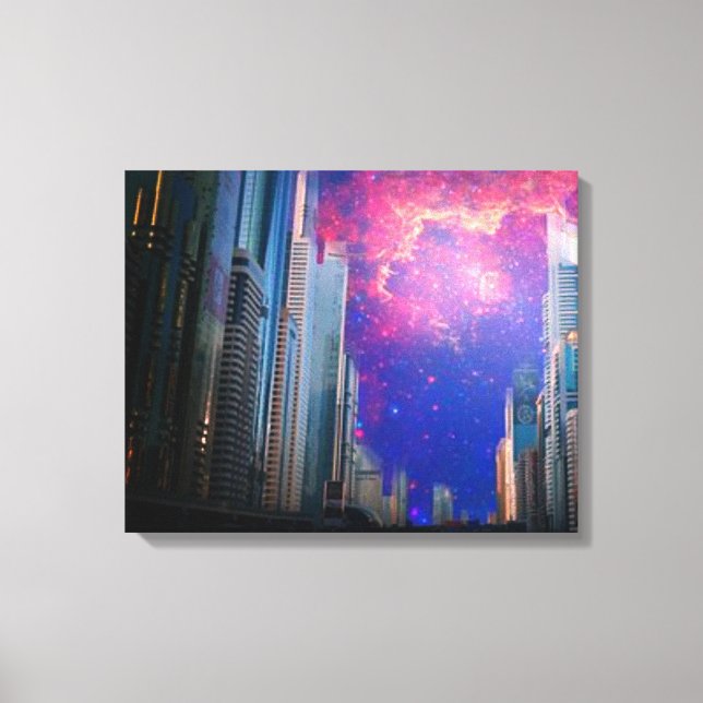 "Celestial City Sky" Canvas (Frente)