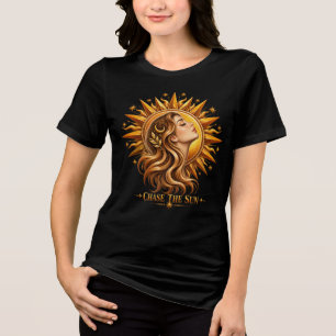Celestial Gold Goddess Explosão Solar "Perseguir o