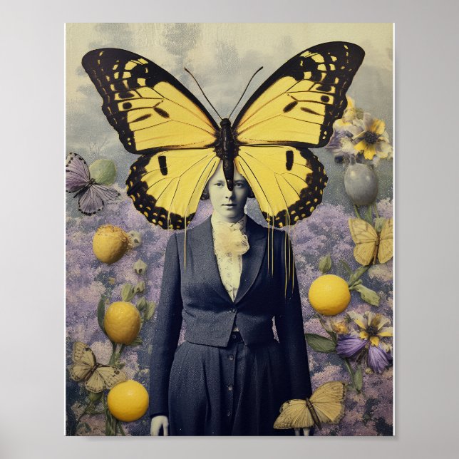 Celestial Moon Phases Poster | Mystic Boho Astrolo (Frente)