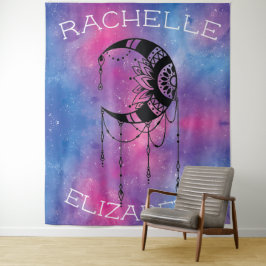 Celestial Moon Tapeçaria