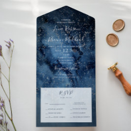 Celestial Night Sky | Selo De Prata E Envio