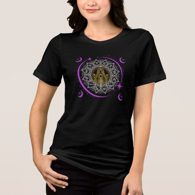 Celestial Sorceress – Mystical Zodiac Mandala (Frente)