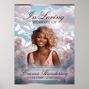 Celestial Stairway Memorial Poster