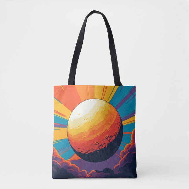 Celestial Sunset Tote Bag (Frente)
