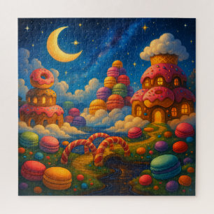 Celestial Sweetsland - Quebra-cabeça Fantasy de Mo