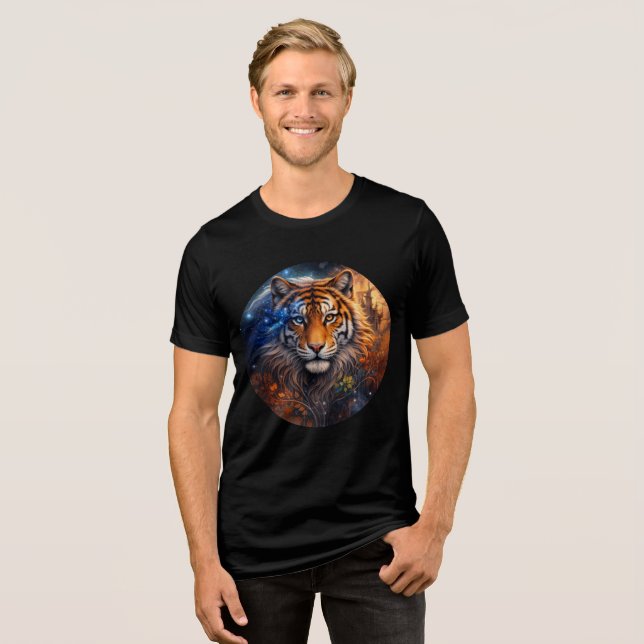 Celestial Tiger – Day and Night Fantasy Art (Frente Completa)