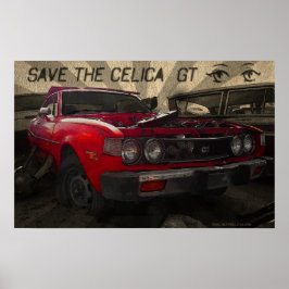 Celica GT poster