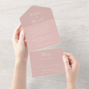 Celine Pink Elegant Wedding