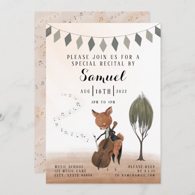 Cello Considerando Convite (Frente/Verso)