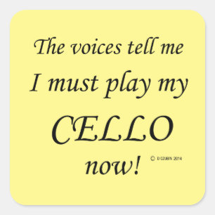 Cello Voices diz que deve jogar adesivo quadrado