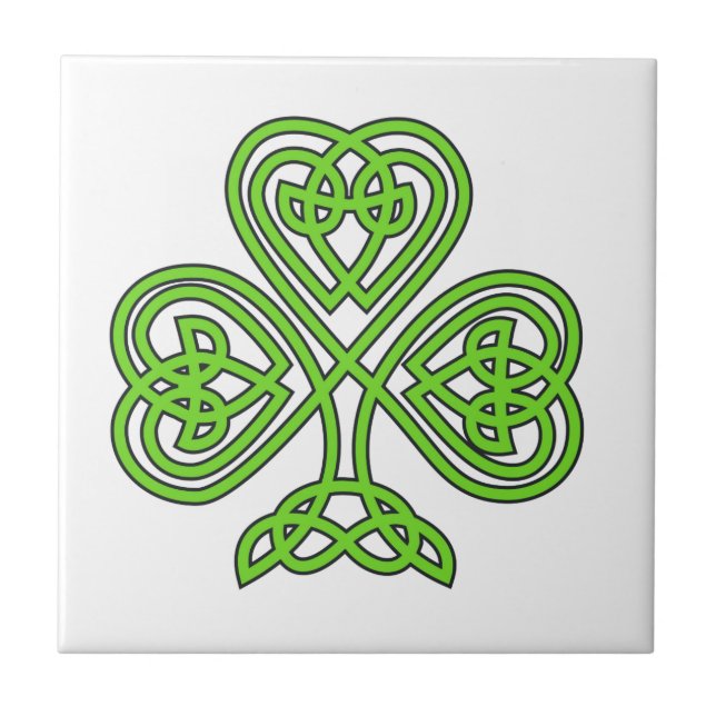 Celtic Knot Shamrock (Frente)