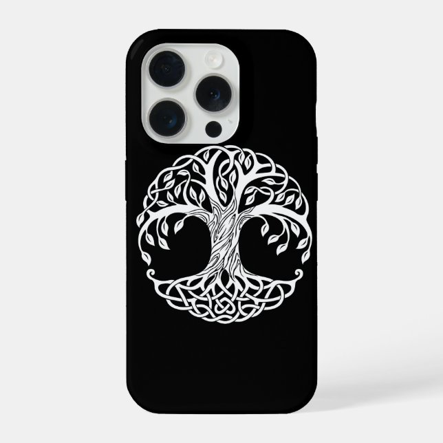 celtic tree phone case (Verso)