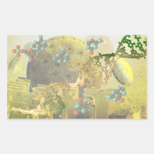 Célula com adesivos de DNA