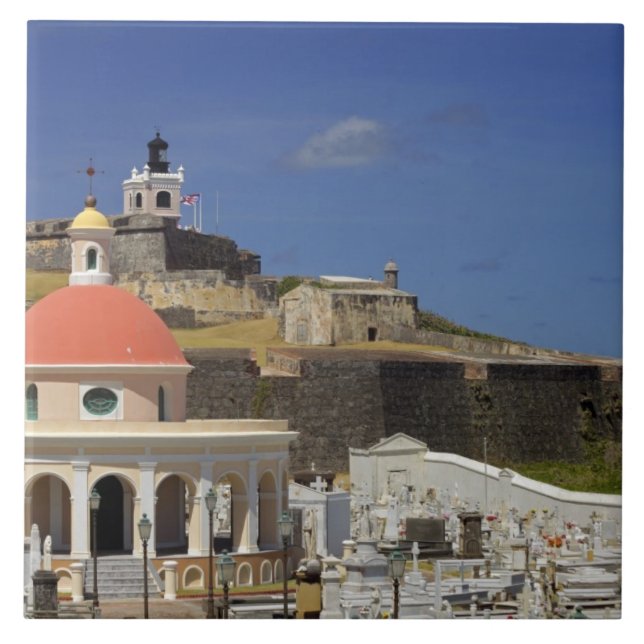Cemitério à beira-mar de Porto Rico (Frente)