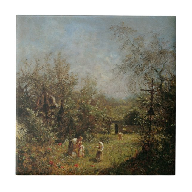 Cemitério abandonado em Goisern (Frente)