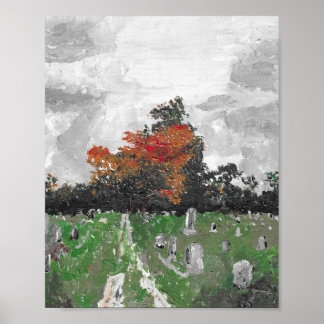 Cemitério Varney, Brunswick Maine, Impressão