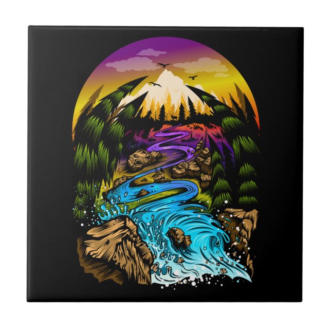 Cena ao ar livre (Frente)