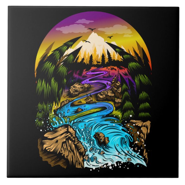 Cena ao ar livre (Frente)