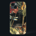 Cena da Natureza Escura pelo Vision Studio<br><div class="desc">Esta cena da natureza escura mostra um casal de borboletas e uma libélula se reunindo sobre folhas verdes profundas e uma bela flor. Quase se pode ouvir o bater das asas enquanto se estuda a peça. Se você curtir a natureza você vai gostar desta pintura. Comprar sua cópia hoje!</div>