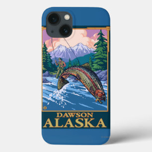 Cena da pesca com mosca - Dawson, Alaska