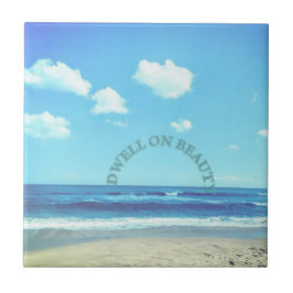 Cena da praia Dwell on Beauty