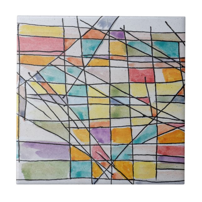 Cena da Rua Abstrato de Nice Antigo| Nice, França (Frente)