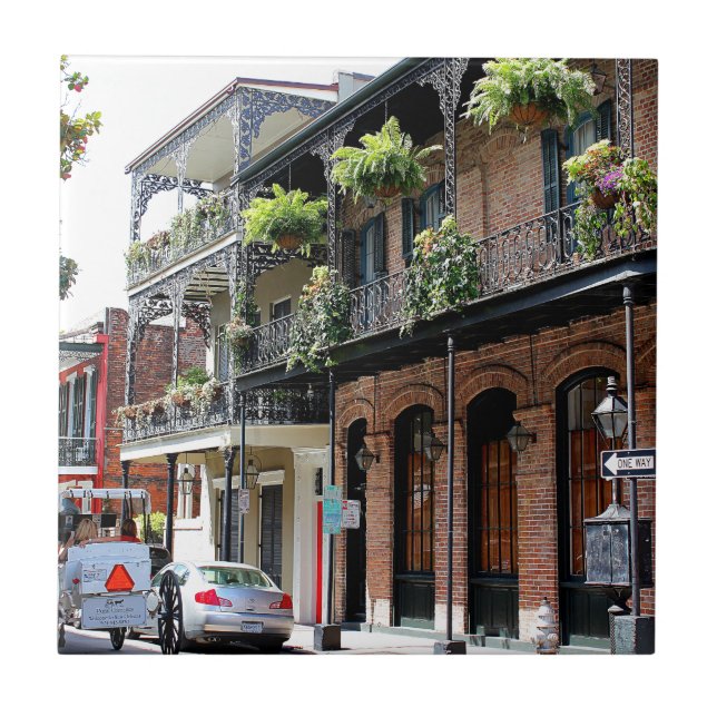 Cena da rua de Nova Orleães (Frente)