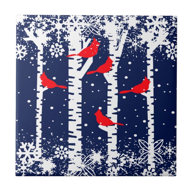 Cena de Cardeal de inverno (Frente)