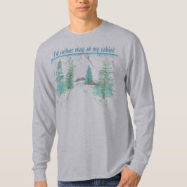 Cena de Inverno Cinza Camisas Masculinas de Manga 