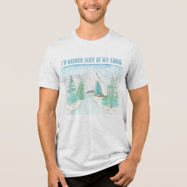 Cena de Inverno Masculino Tri-Blend Branco com Pon