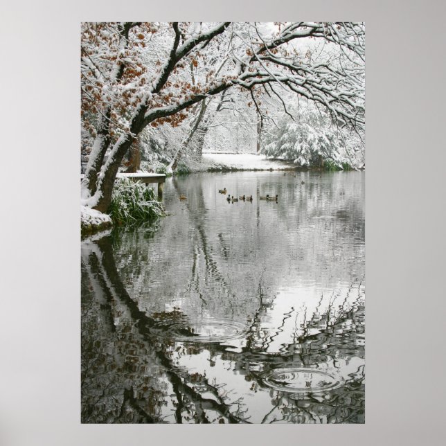 Cena de inverno poster (Frente)