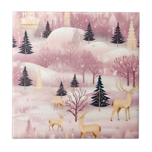 Cena de Inverno Rosa Caprichosa (1)