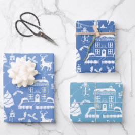 Cena de inverno tradicional de Natal