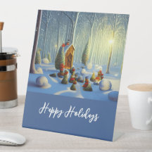 Cena de Natal Whimsical Personalizável