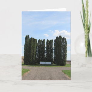 “Cena de São Agostinho” Cartão de Condolências #2