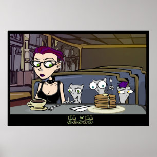 Cena do comensal: Espumoso o poster do esquilo