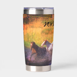 Cena do rio Horse Lover