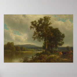 Cena em Napanoch 1883 Poster