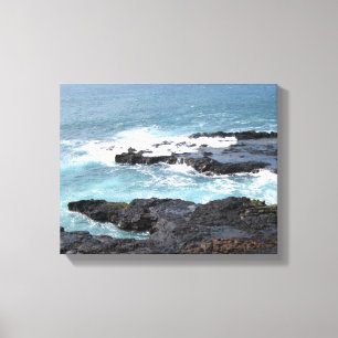 Cena Kauai do oceano da arte das canvas