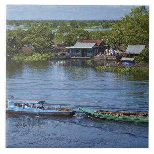 Cena rural, Lago Tonle Sap, Siem Reap, Angkor,